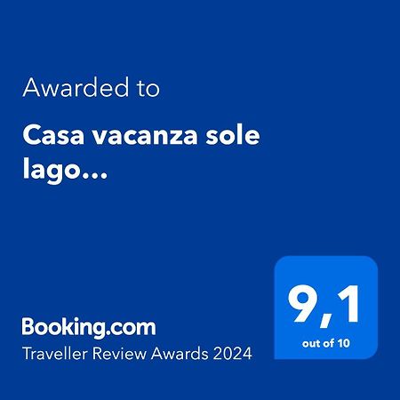 Casa Vacanza Sole Lago… Intra Eksteriør bilde